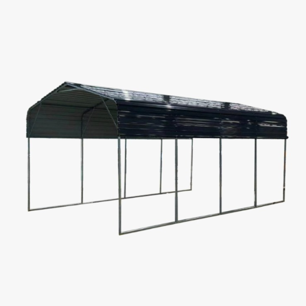 Metal Shed Parking Robust Shelter for Cars, Vans, Boats