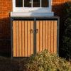 Metal Wheelie Bin Shelter 2 Bay