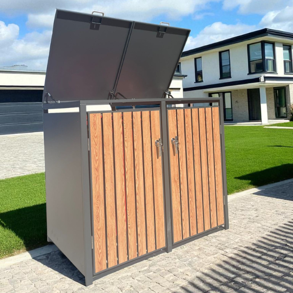 Premium Metal Wheelie Bin Shelter