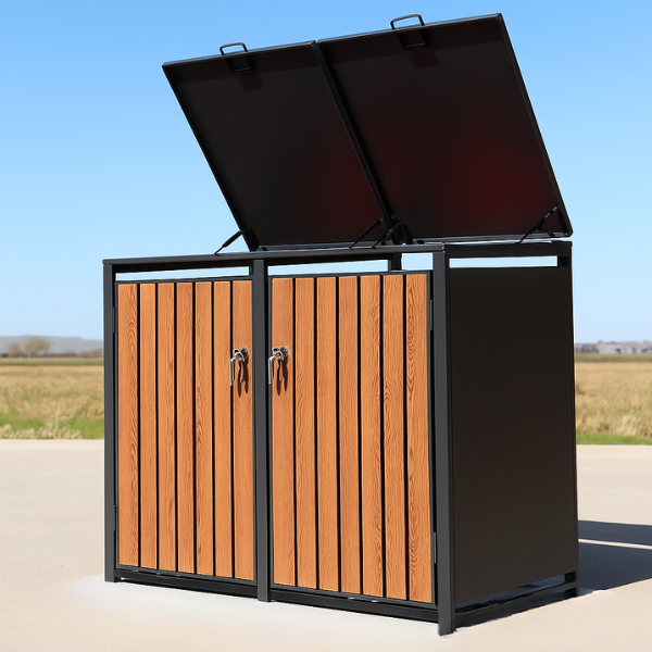 Premium Metal Wheelie Bin Shelter