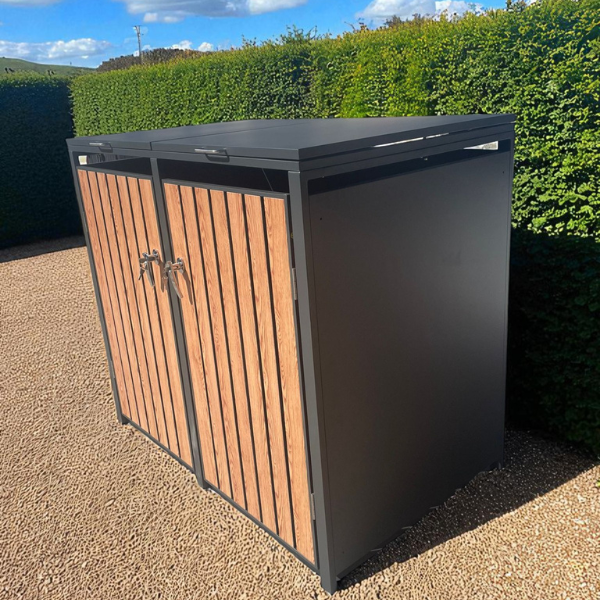 Premium Metal Wheelie Bin Shelter