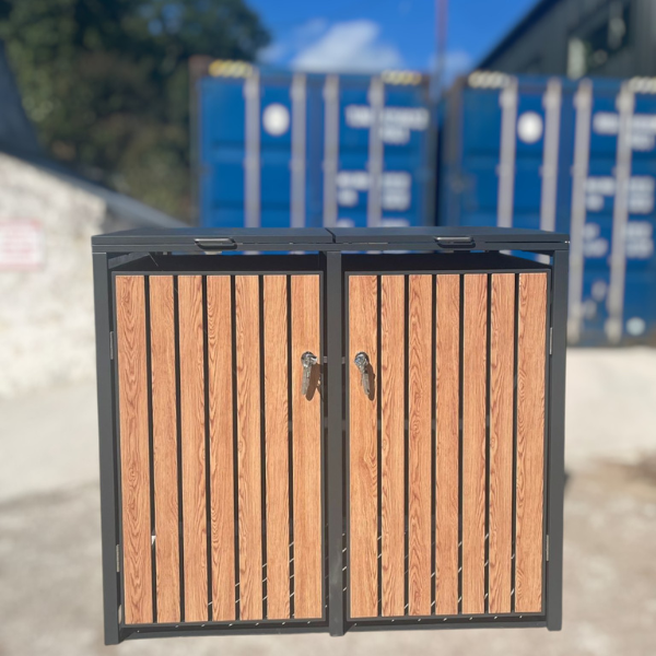 Premium Metal Wheelie Bin Shelter