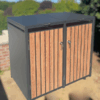 Premium Metal Wheelie Bin Shelter