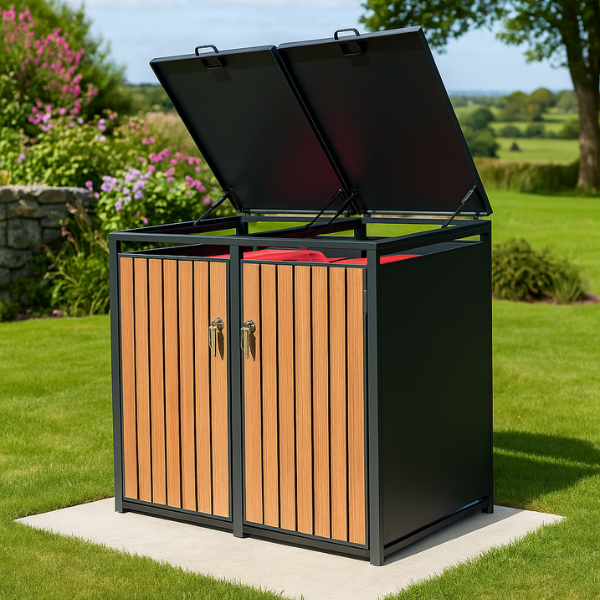 Premium Metal Wheelie Bin Shelter