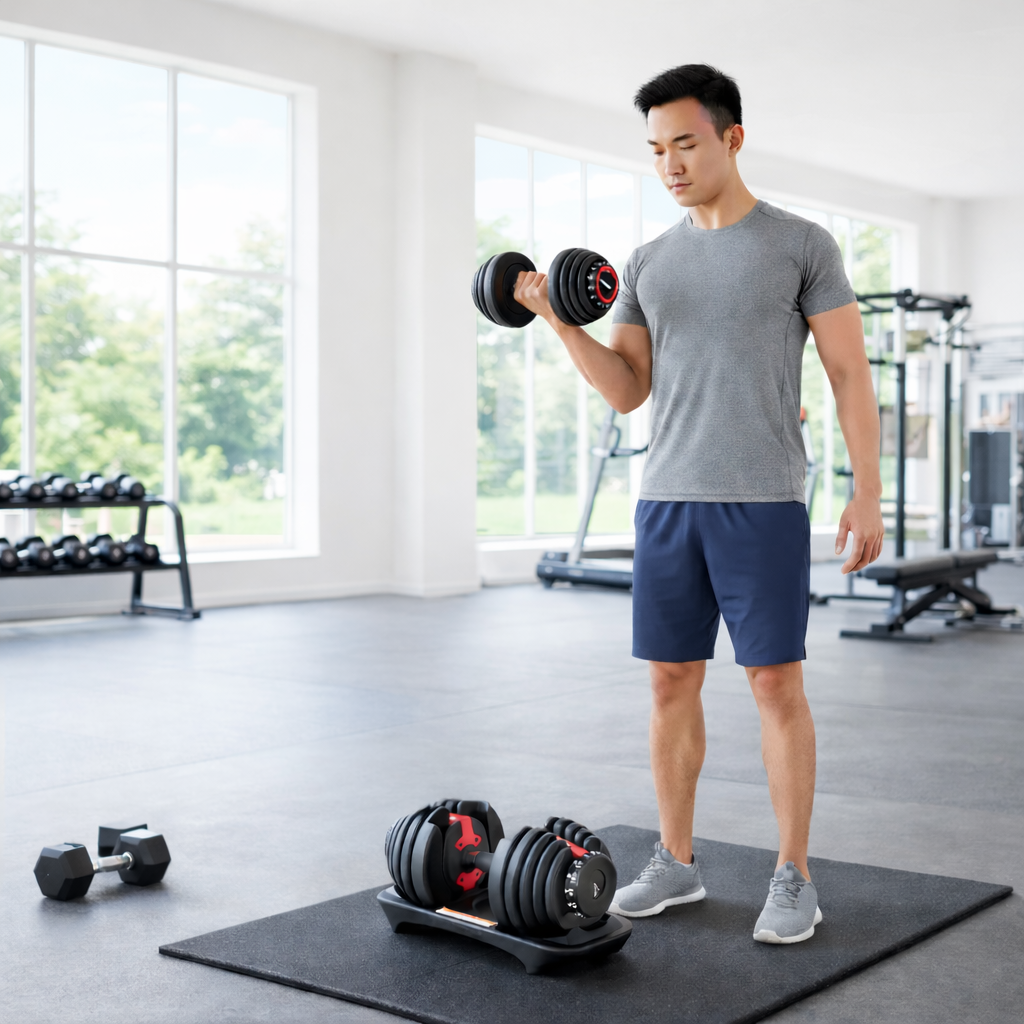 Adjustable Dumbbell 24KG (Single Item)