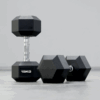 Rubber Hex Dumbbell
