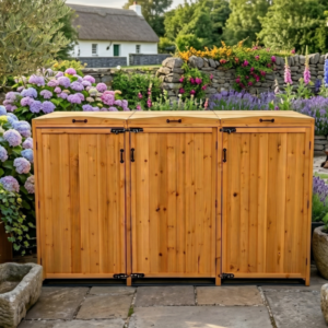 Wheelie bin storage