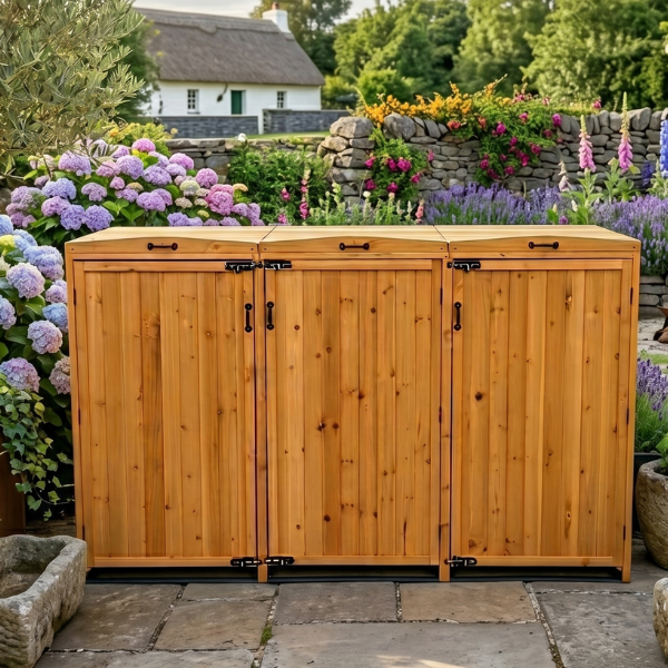 Wheelie bin storage