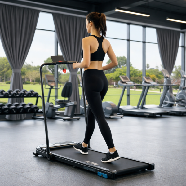 EasyFold E-1 Treadmill Space-Saving Design