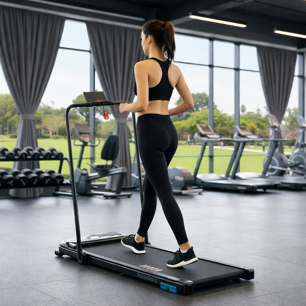 EasyFold E-1 Treadmill Space-Saving Design