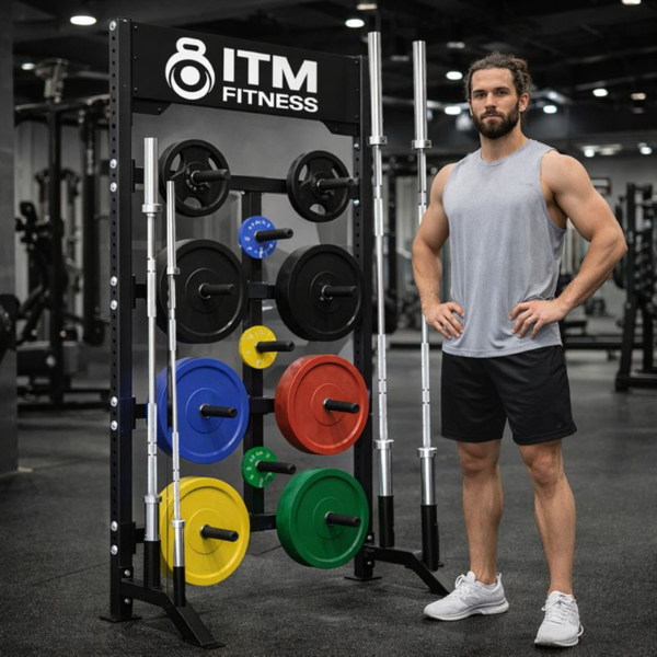 High Capacity Weight Plate Rack