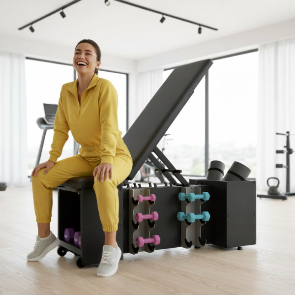 Multifunctional Weight Bench with Storage