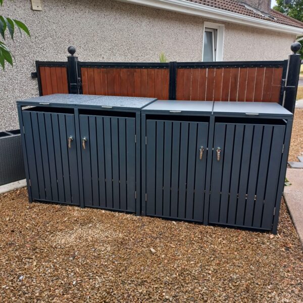 Metal Wheelie bin