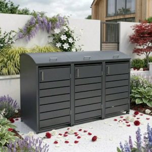 3 bay curved cresent bi