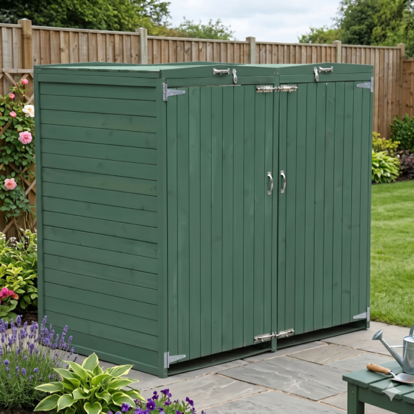 Wheelie bin storage