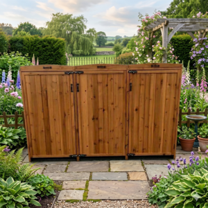 Wheelie bin storage