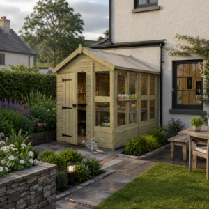6ft x 8ft Apex Potting Shed – The Perfect Garden Sanctuary