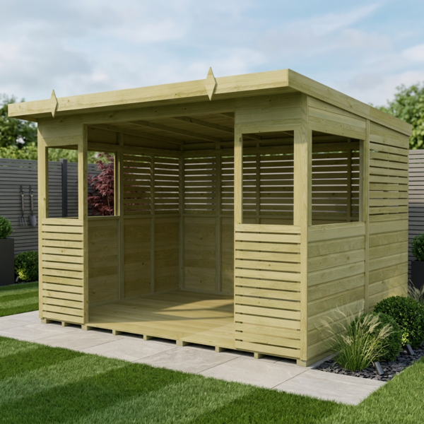 10 x 8 BBQ/Outdoor Kitchen Shelter