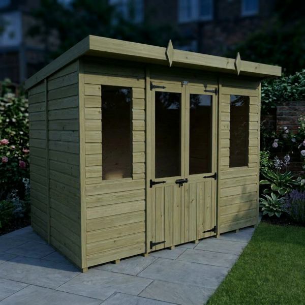 10 x 6 Pent Summer House