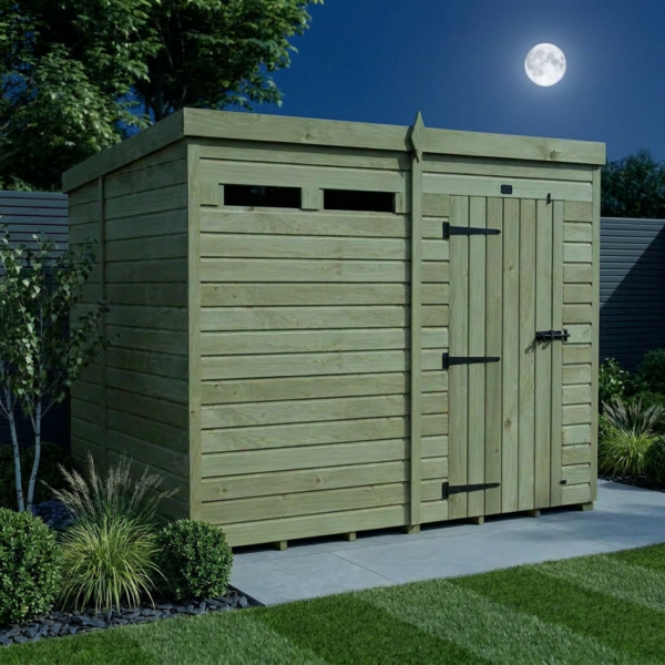 8 x 6 Security Pent Shed