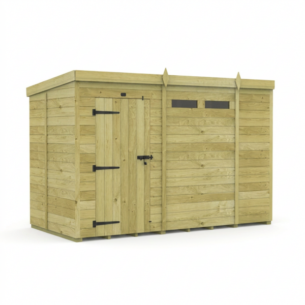 10 x 5 Security Pent Shed